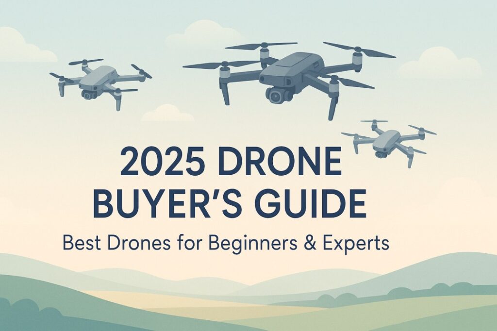 2025 Drone Buyer’s Guide: Best Drones for Beginners and Experts