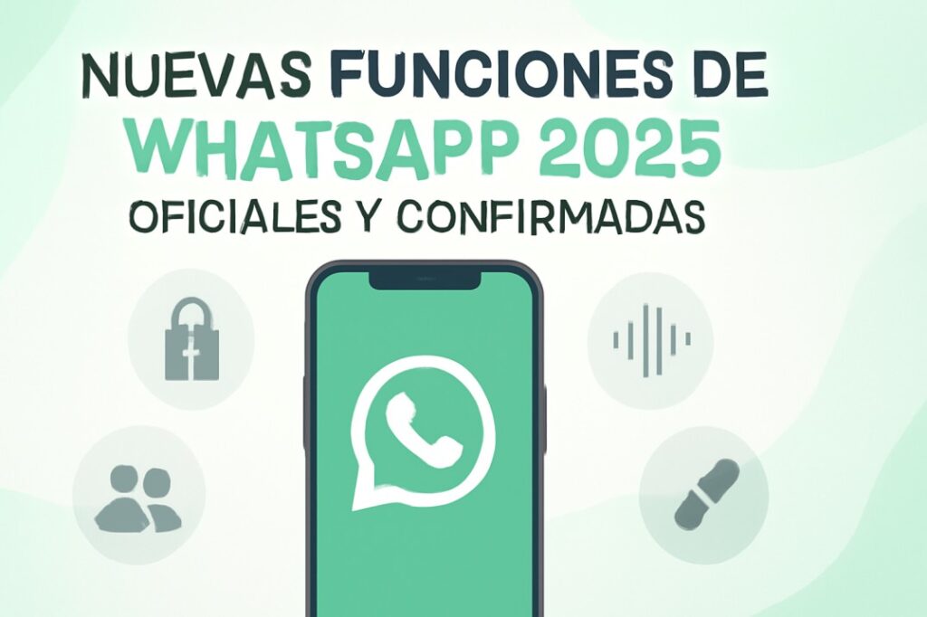 Nuevas Funciones de WhatsApp 2025: Oficiales y Confirmadas