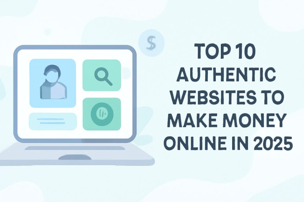 Top 10 Authentic Websites to Make Money Online in 2025