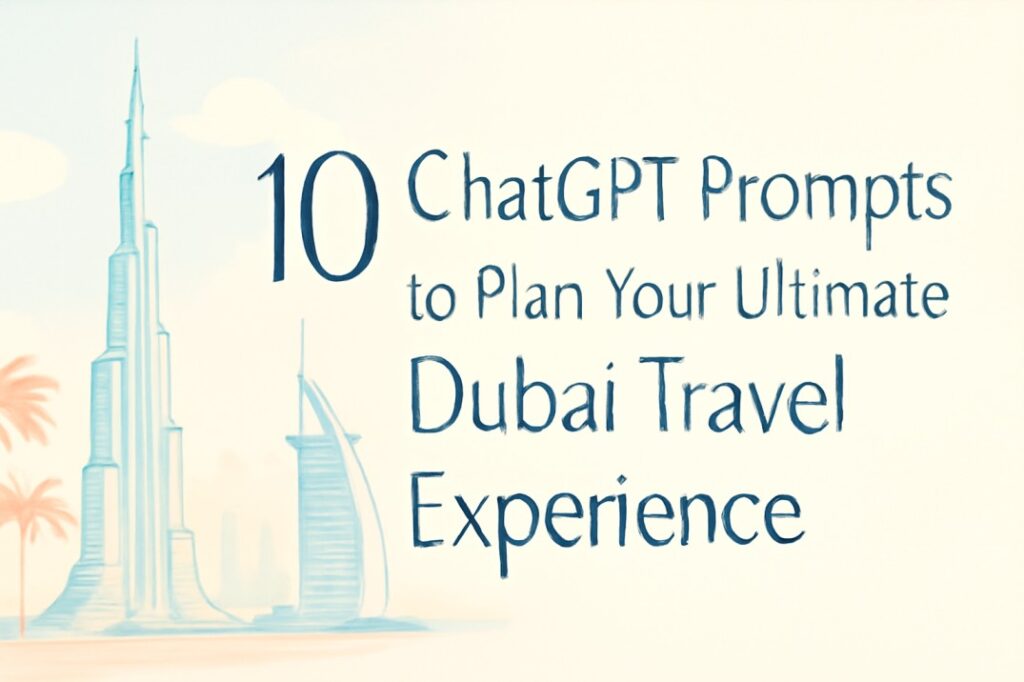 10 ChatGPT Prompts to Plan Your Ultimate Dubai Travel Experience