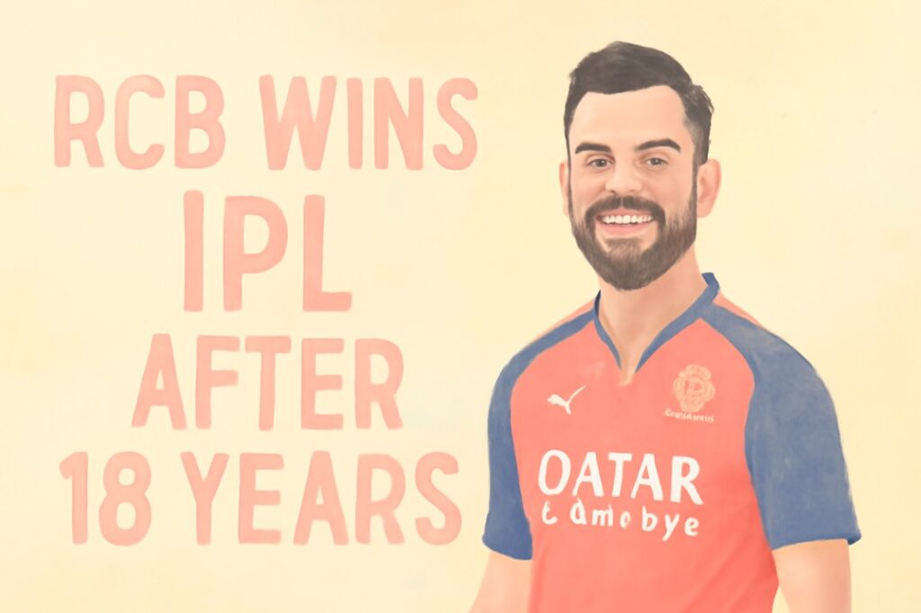 RCB’s Historic IPL Victory After 18 Years: An Emotional Journey